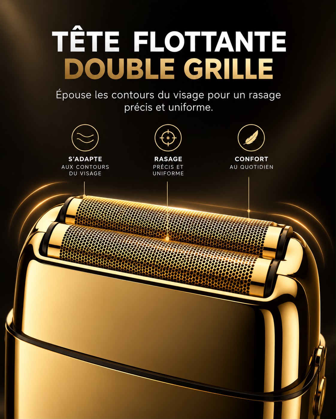 Rasoir Électrique Homme Premium